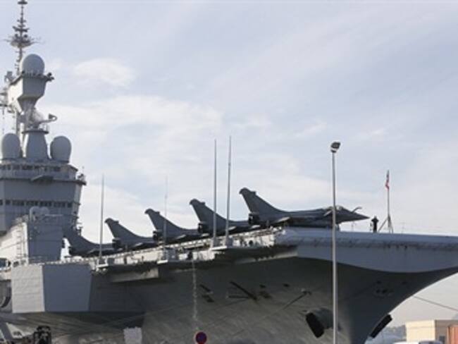 Parte portaaviones Francés a Siria para luchar contra EI