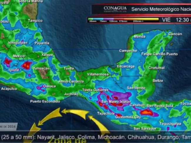 Pronóstico del Tiempo del 01 de septiembre