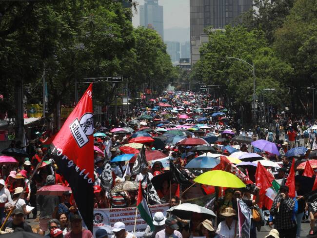 Paro Nacional CNTE paraliza CDMX: Ruta de la megamarcha y alternativas viales HOY 18 de marzo