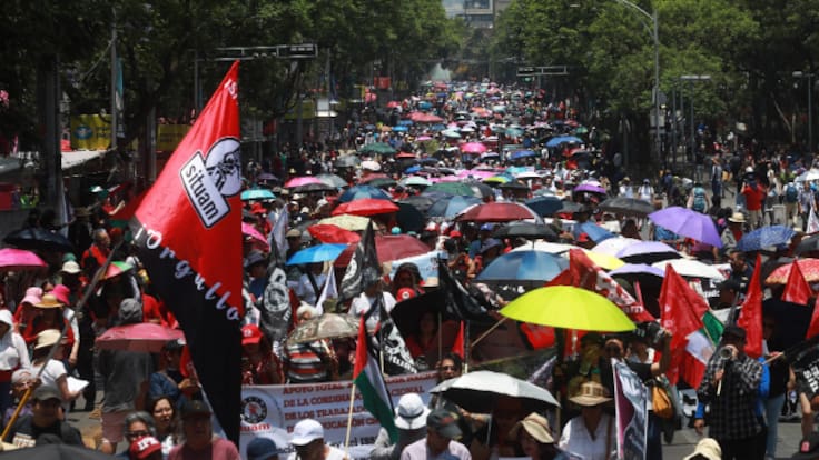 Paro Nacional CNTE paraliza CDMX: Ruta de la megamarcha y alternativas viales HOY 18 de marzo
