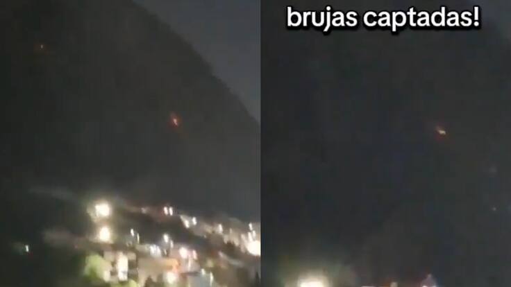Supuestas Brujas en el Cerro de la Estrella fueron captadas por usuarios de internet, aseguran es “común” verlas | VIDEO