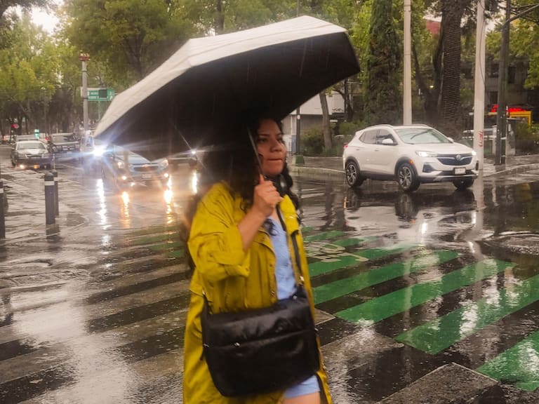 Conagua alerta por lluvias fuertes en CDMX este viernes. Getty Images