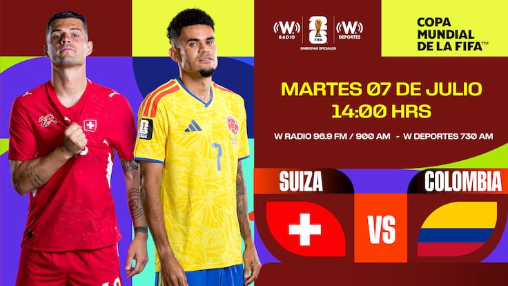 Suiza vs Colombia EN VIVO: previa, posibles alineaciones y dónde ver los octavos de final del Mundial 2026