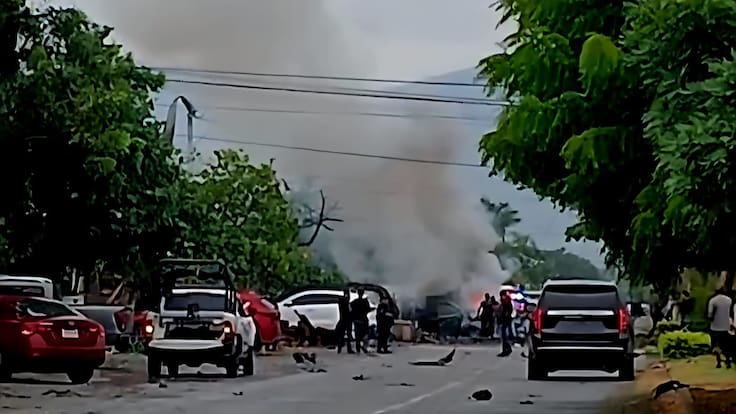 Coche bomba estalla en Coahuayana, Michoacán y deja al menos 3 muertos y 6 heridos