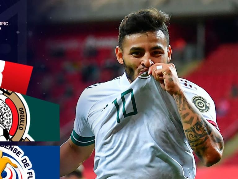 México goleó a Costa Rica