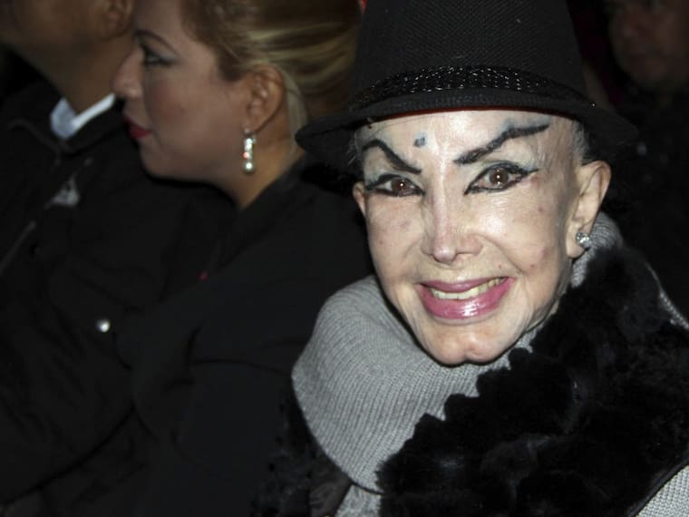 Murió Irma Serrano &quot;La Tigresa&quot; a los 89 años; vedette, actriz y muy grillera.