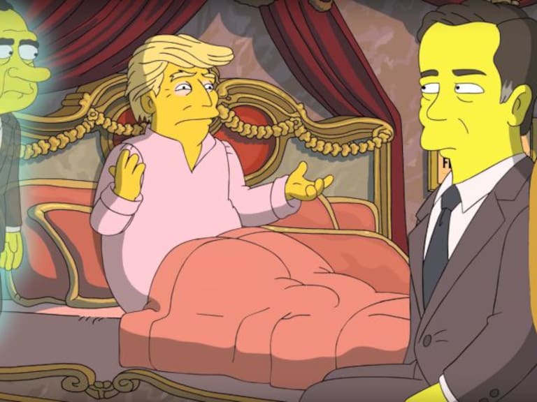 Los Simpson parodian de nuevo a Donald Trump