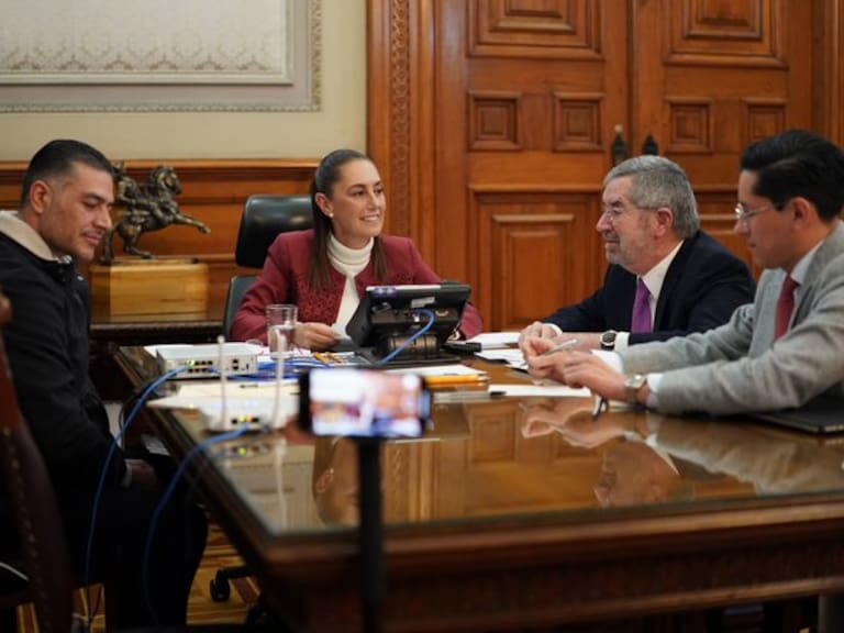 La Presidenta, Sheinbaum con parte de su Gabinete