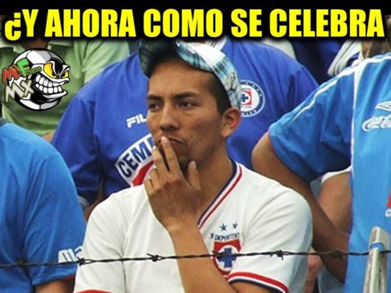 Los memes de la "santa" victoria de Cruz Azul sobre Toluca