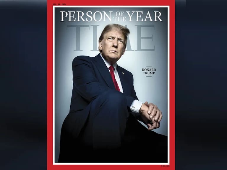 El presidente electo de Estados Unidos es nuevamente imagen de la revista TIME, como Persona del Año.