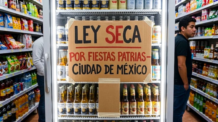 Ley Seca antes del Grito en CDMX 2026: las zonas donde no podrás comprar alcohol en septiembre
