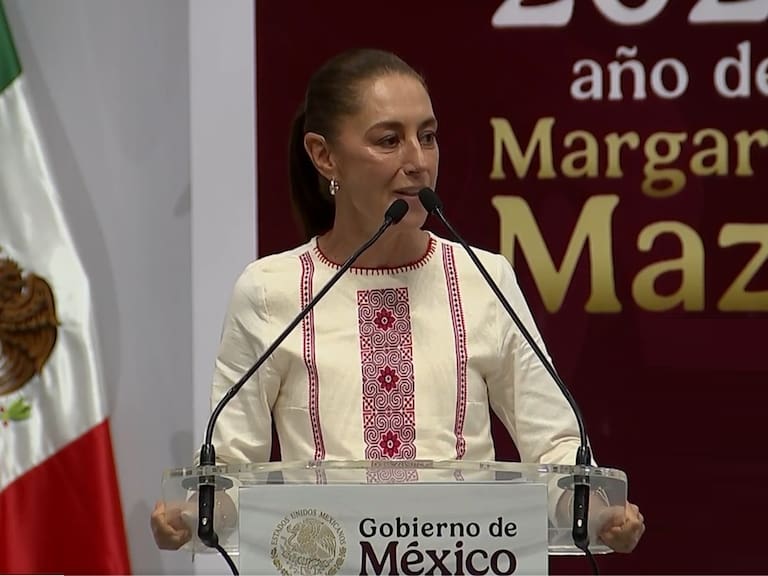 Desde Sonora en su gira de rendición de cuentas la Presidenta Sheinbaum invitó al cierre de sus asambleas que se realizará en la Ciudad de México este 27 de septiembre.