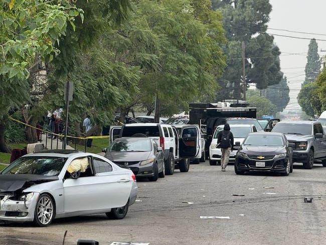 Redada en Los Ángeles 2026: agente federal dispara a migrante salvadoreño y oficial resulta herido