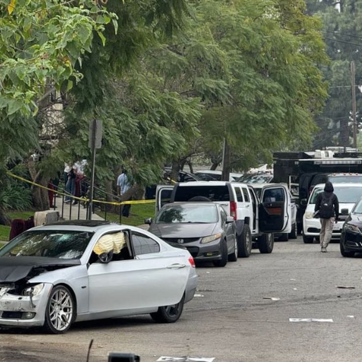 Redada en Los Ángeles 2026: agente federal dispara a migrante salvadoreño y oficial resulta herido