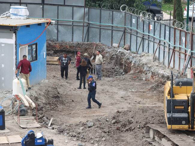 Restos humanos en colonia Guerrero podrían pertenecer a personas enterradas en un panteón del siglo XVIII