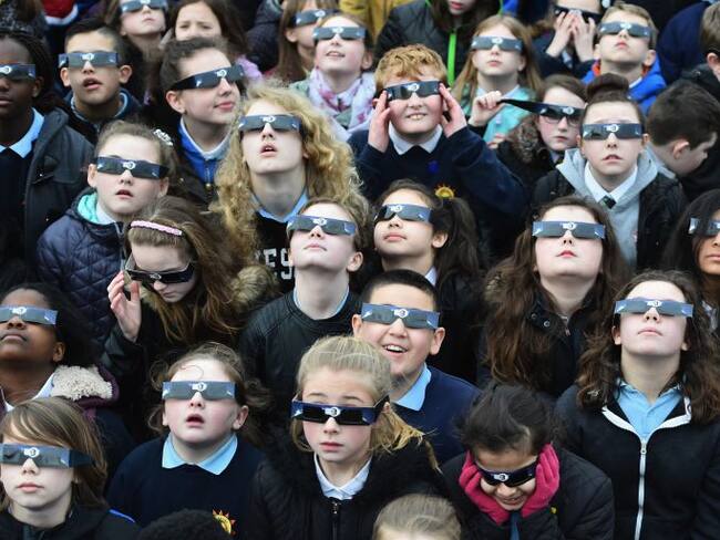 Sigue aquí la transmisión del eclipse solar