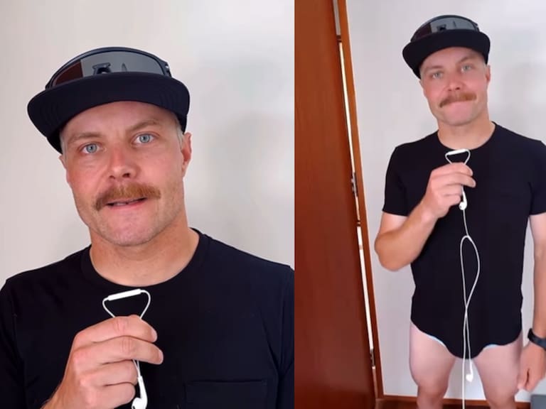 El piloto finlandés Valtteri Bottas es conocido por su excéntrico sentido del humor.
