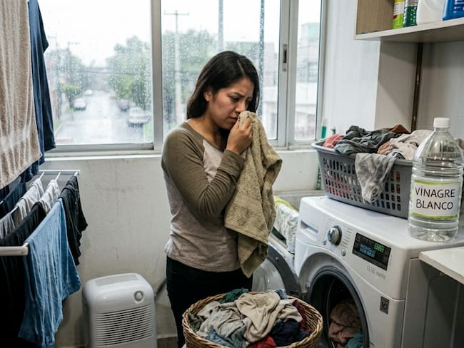 ¿Tu ropa huele a humedad? El truco con vinagre que elimina el mal olor en temporada de lluvias