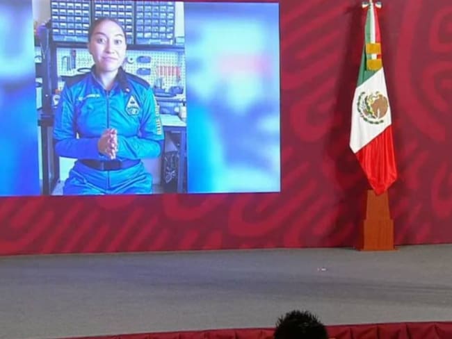 Primera astronauta mexicana se reunirá con AMLO