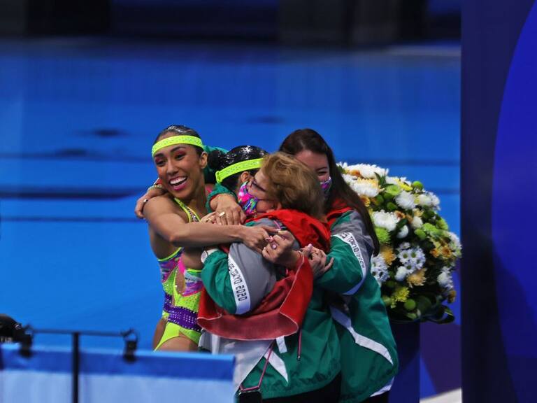 México avanza a la final de nado sincronizado