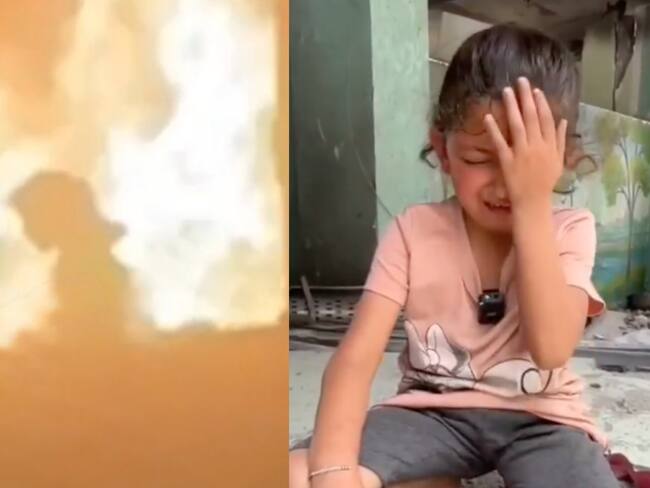 Niña de 6 años sobrevive a bombardeo israelí tras ataque que cayó en escuela de Gaza | VIDEO