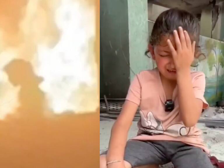 Ward Jalal al Shiek Jalil sobrevivió a un bombardeo israelí que cayó en una escuela en Gaza.