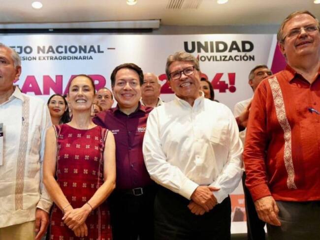 Descarta AMLO sanciones para Morena por campañas para elegir candidatos