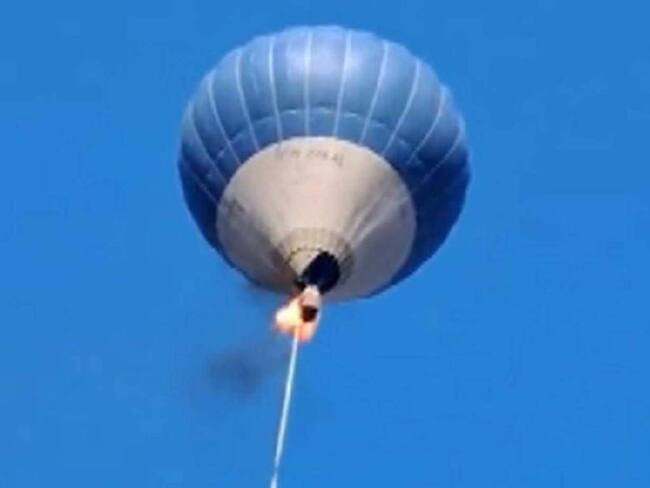 Detienen a piloto de globo accidentado en Teotihuacán