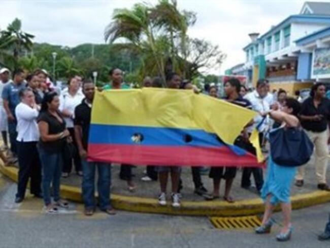 Marchan trabajadores colombianos contra política económica de Santos