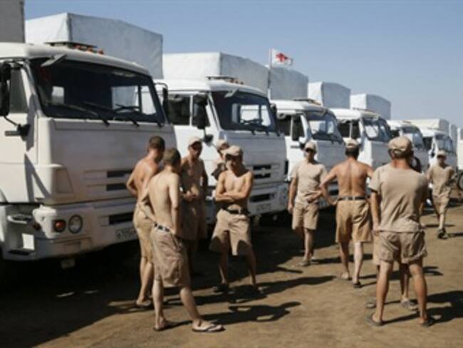 Informa Rusia a Kiev su plan de enviar un segundo convoy de ayuda humanitaria al este de Ucrania