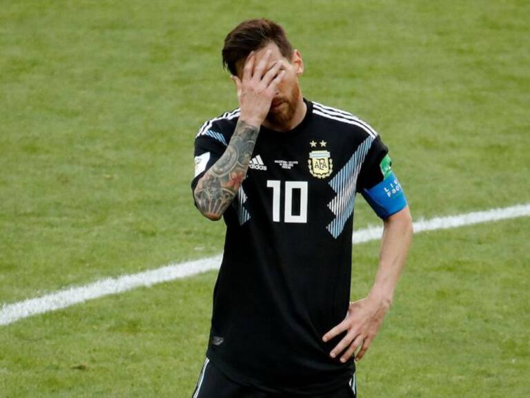 Messi niega la victoria a Argentina