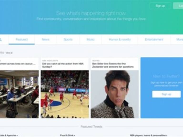 Twitter renueva su diseño, enfocado a aquellos que no tienen una cuenta en la plataforma