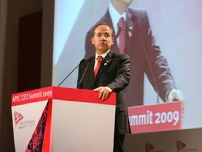 Llama Calderón en APEC a vencer 'políticamente' al proteccionismo