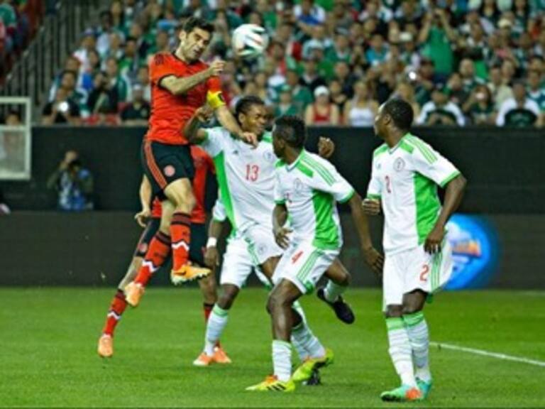 Empatan sin goles México y Nigeria