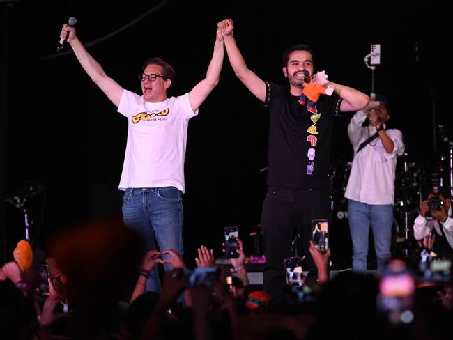 Cierra Álvarez Máynez campaña en CDMX con desangelado evento