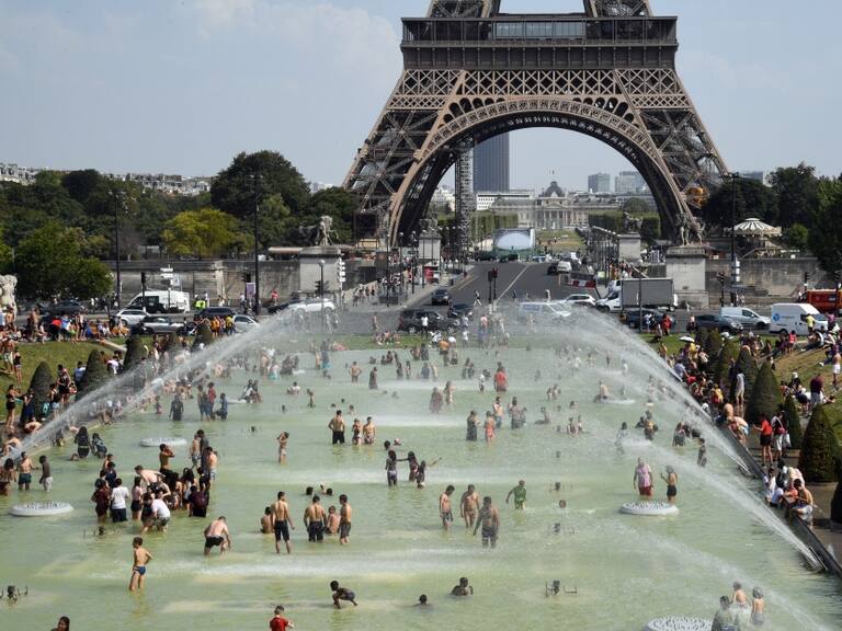 En problemas; fuerte ola de calor en Europa rompe récord de más de 40°C