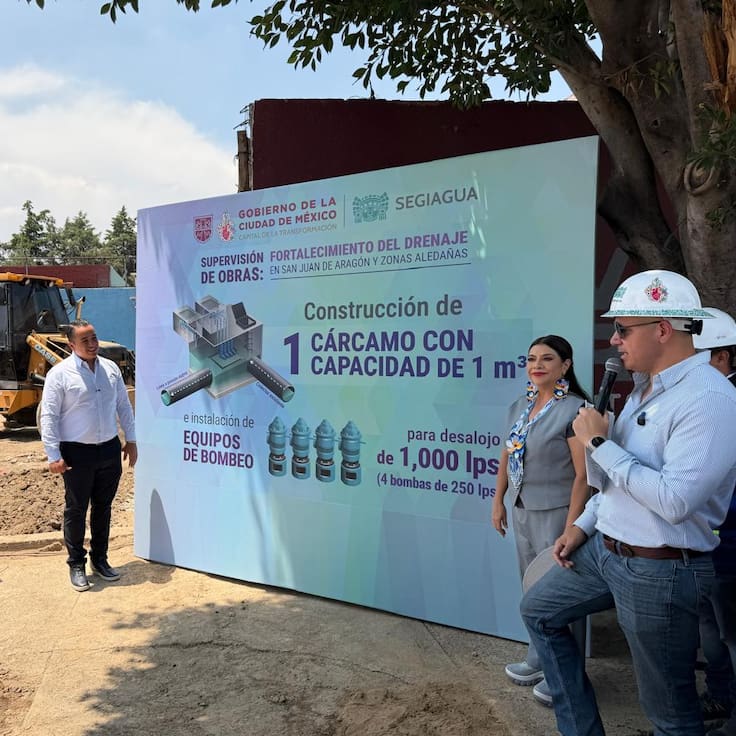 Brugada asegura que bajaron las críticas por baches tras repavimentar en la CDMX