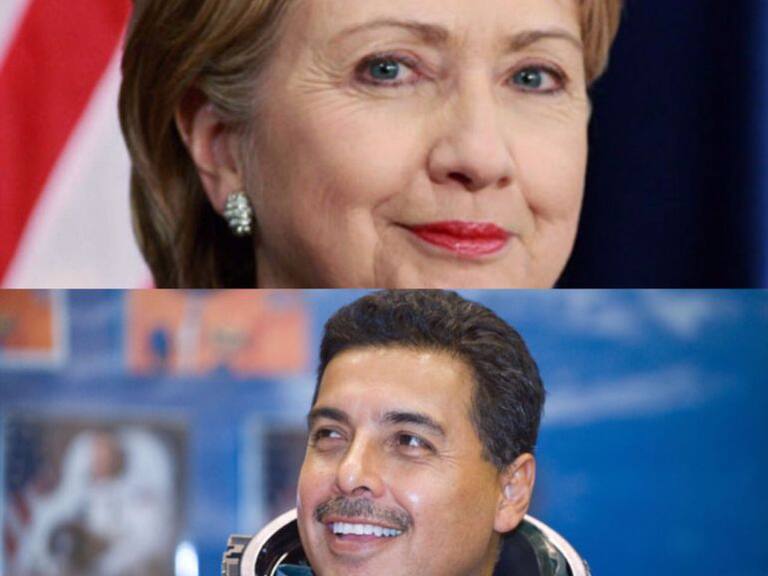 “Los latinos llevaremos a HillaryClinton a la Casa Blanca”: Astronauta