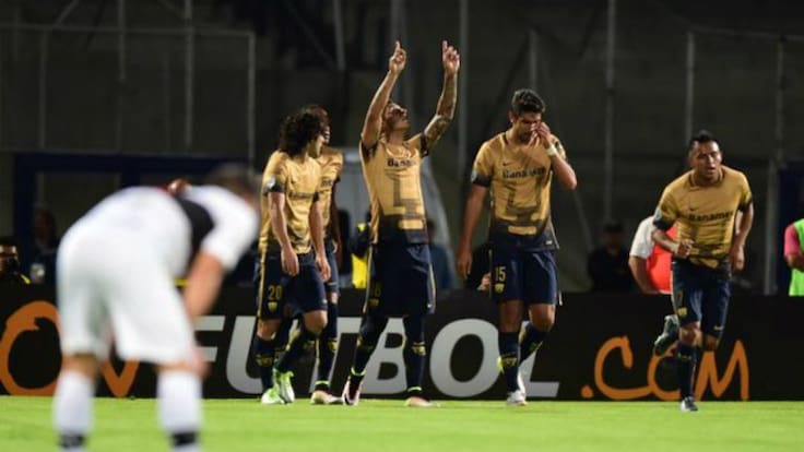 Pumas accede a segunda ronda de Copa Libertadores tras golear a Olimpia