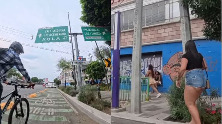 Ciclovía de Tlalpan: Captan agresión de trabajadoras sexuales hacia un ciclista en la alcaldía Tlalpan de CDMX
