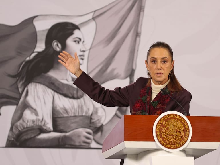 La presidenta Claudia Sheinbaum negó próximo envío masivo de narcos a Estados Unidos FOTO: MOISÉS PABLO/CUARTOSCURO.COM