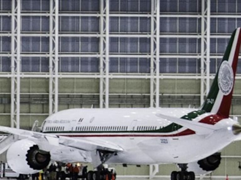 &#8203;Arriba a México el nuevo avión presidencial