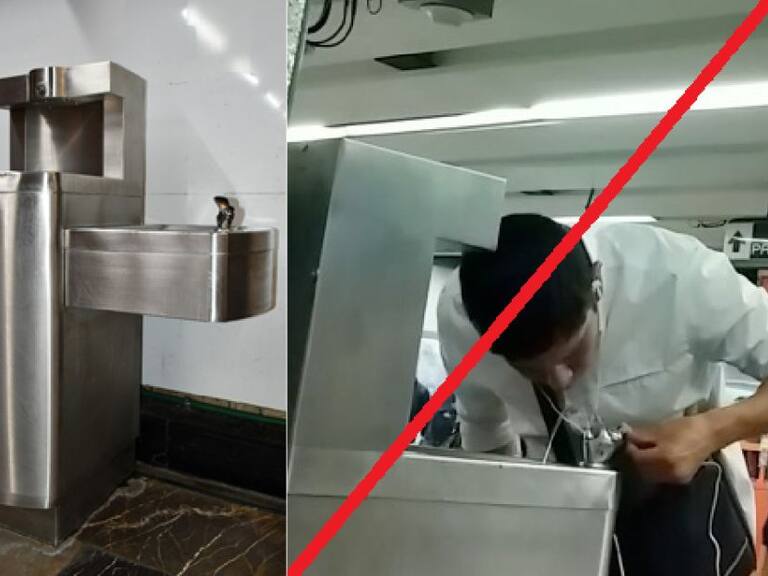 Metro suspende servicio de bebederos