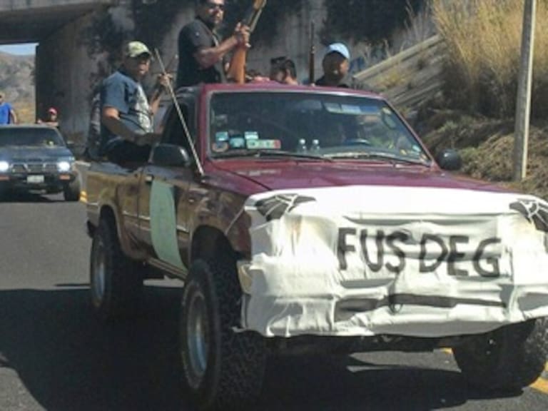 &#8203;Comunitarios de la FUSDEG detienen a 6 integrantes de bandas delictivas en Xaltianguis