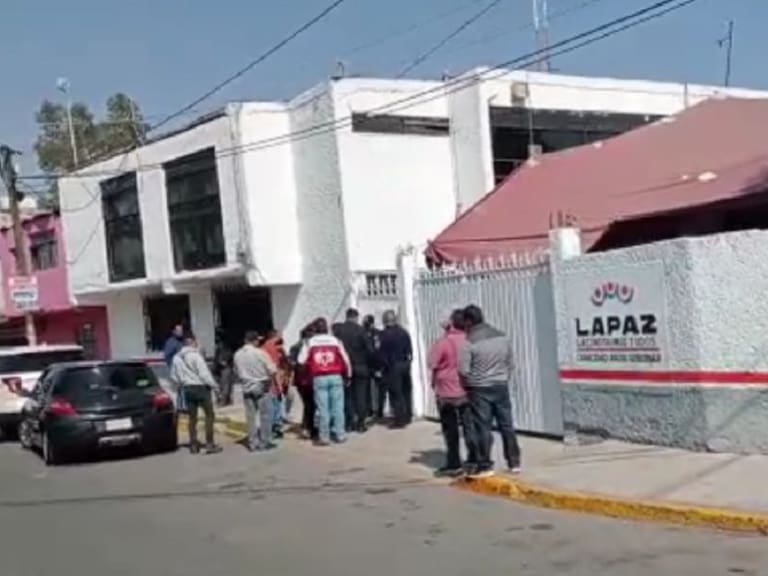 Comando asalta ODAPAS en el municipio de La Paz, Estado de México