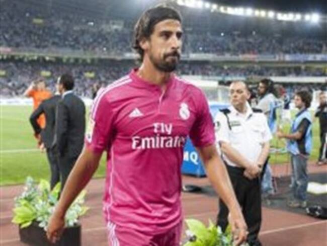 Se lesiona Khedira y podría estar hasta ocho semanas de baja