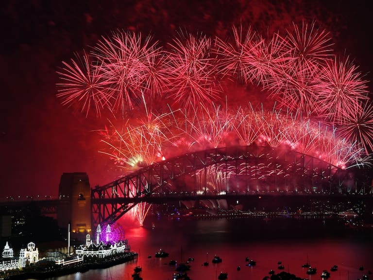 Feliz Año Nuevo; así fue cómo Australia y otros países han recibido el 2021