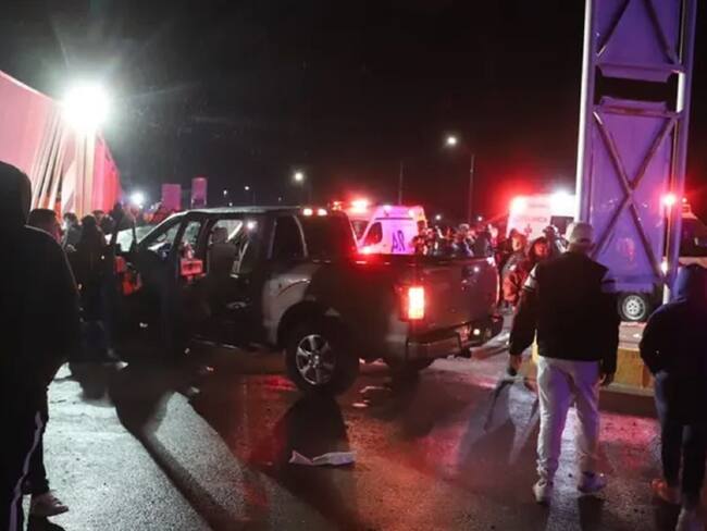 Atropellan a los aficionados de Monterrey, una mujer fallece