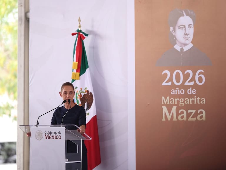 En ausencia de la gobernadora de Chihuahua, la presidenta Claudia Sheinbaum presentó su gira “Honestidad y Resultados” y llama a salvaguardar la soberanía mexicana. FOTO: CARLOS SEGURA/CUARTOSCURO.COM