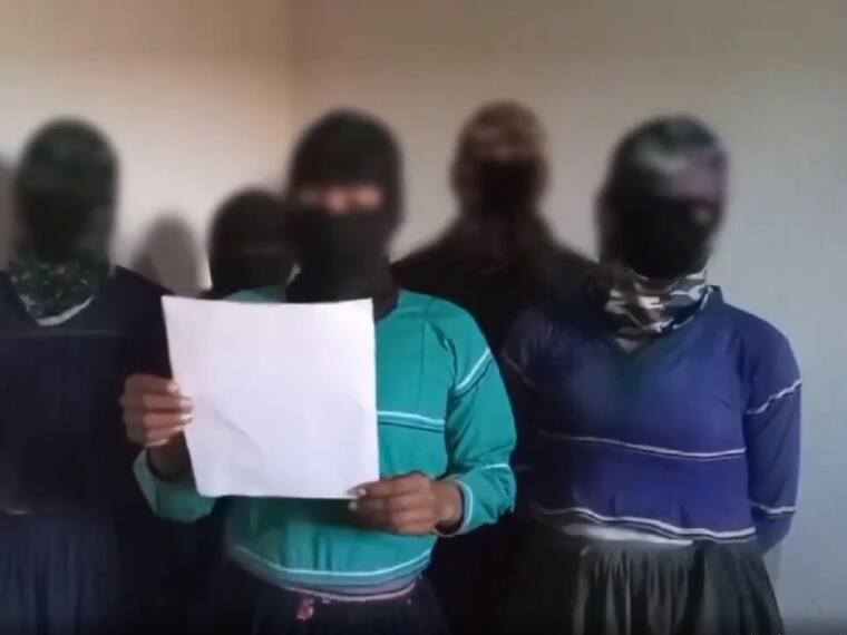 Mujeres wixarikas piden al "Mencho" acabar con la violencia